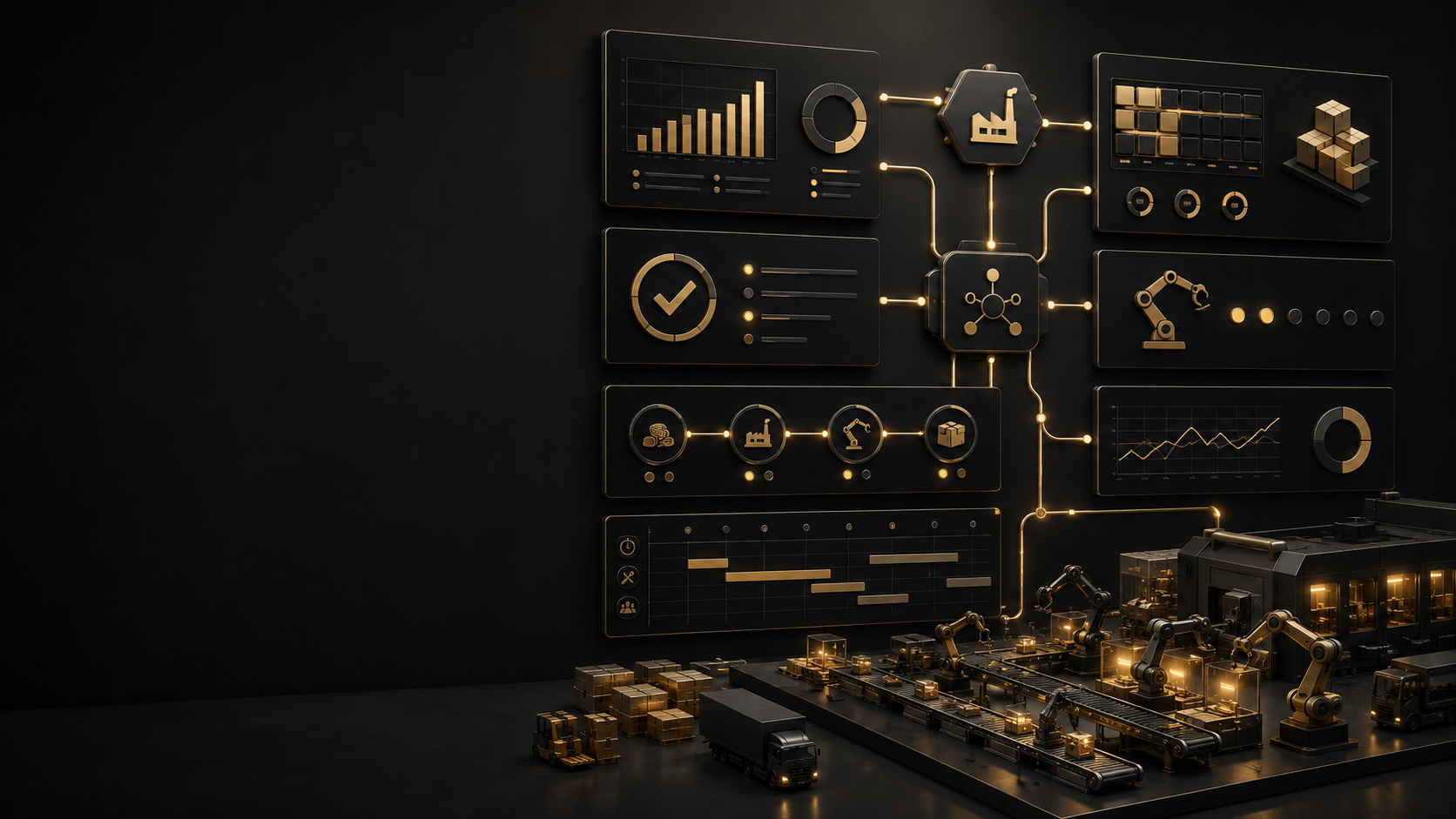 Manufacturing Software service visual